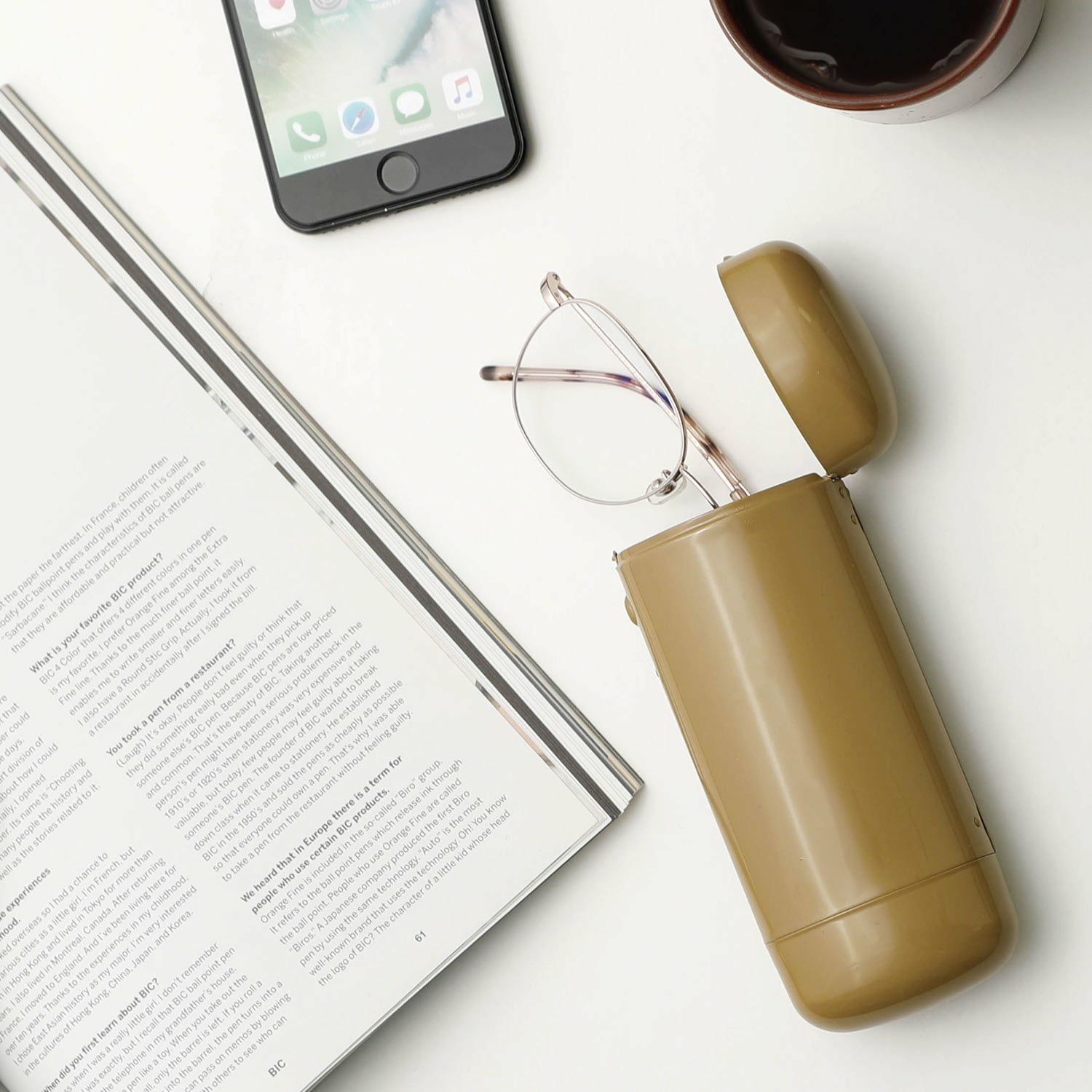 Stainless Steel Glasses Case