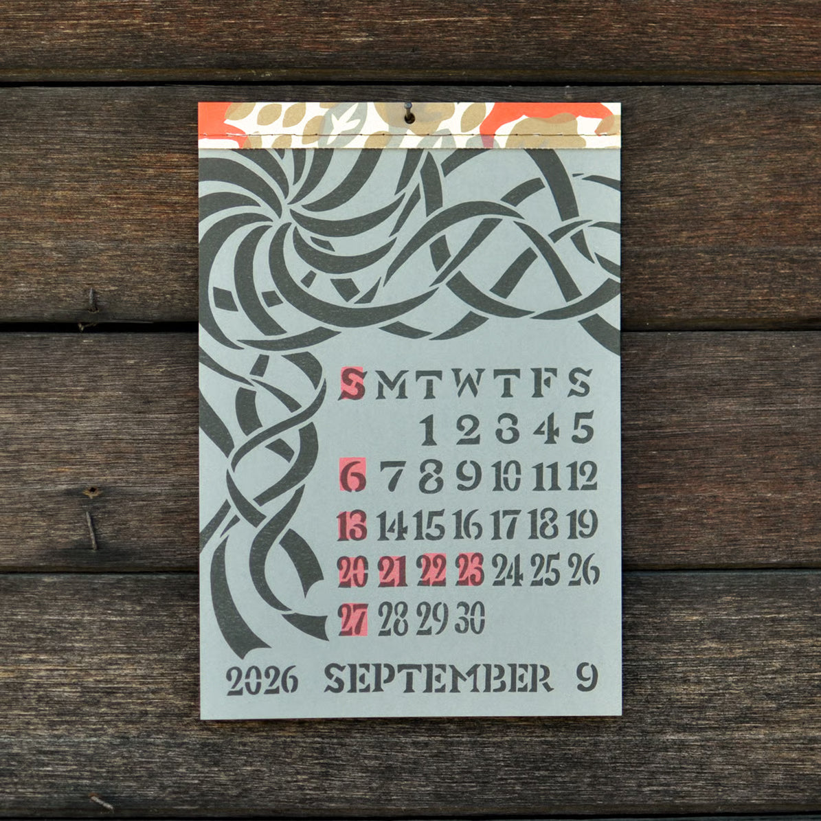 2026 Yotsume Calendar