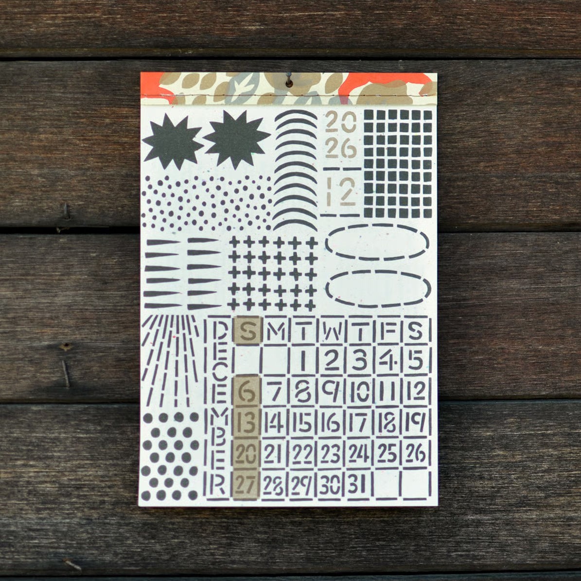 2026 Yotsume Calendar