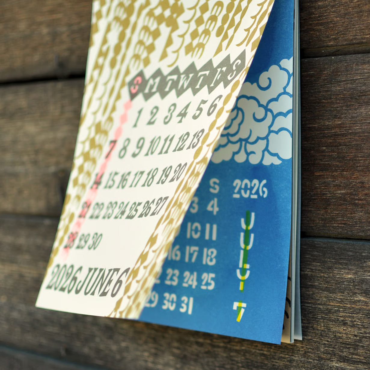 2026 Yotsume Calendar