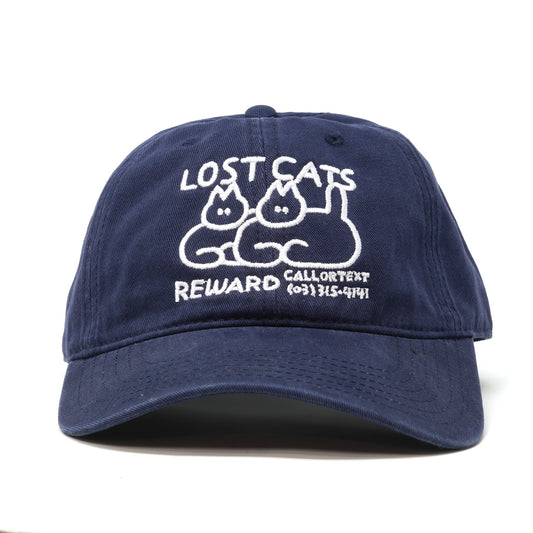 "Lost Cat" Hat / Navy