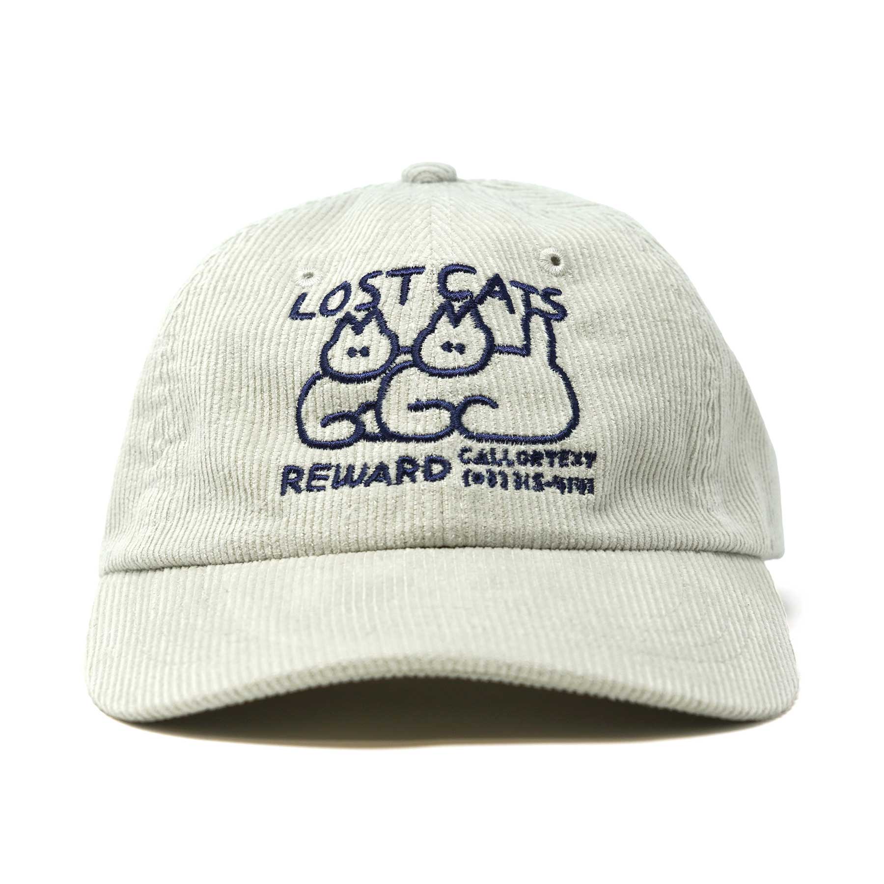 "Lost Cat" Hat / Cement Corduroy