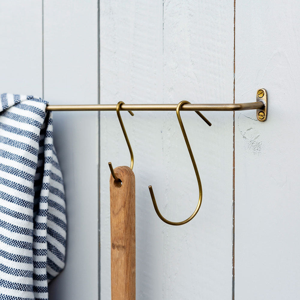 Brass Towel Bar / Large