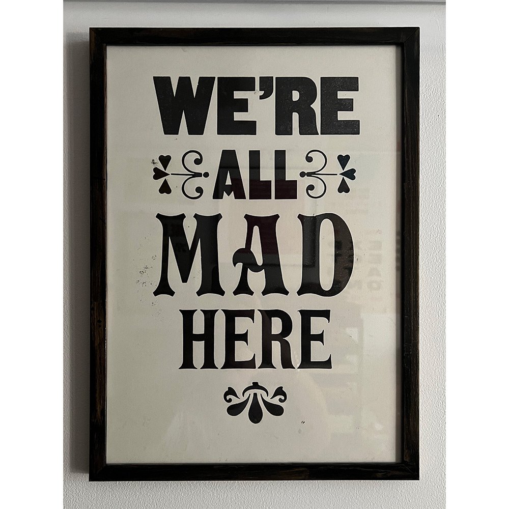 ALL MAD - ALICE IN WONDERLAND/ Poster