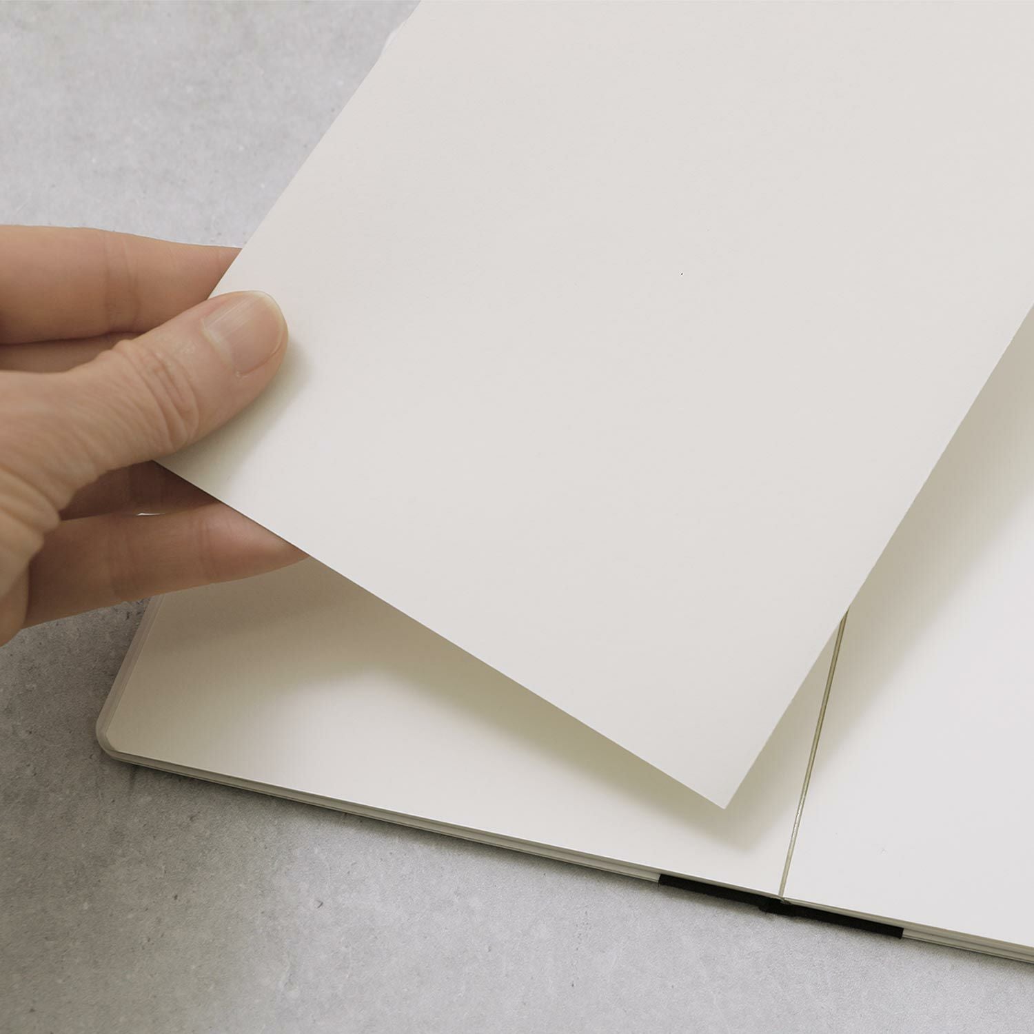 Flat Open Sketchbook B6