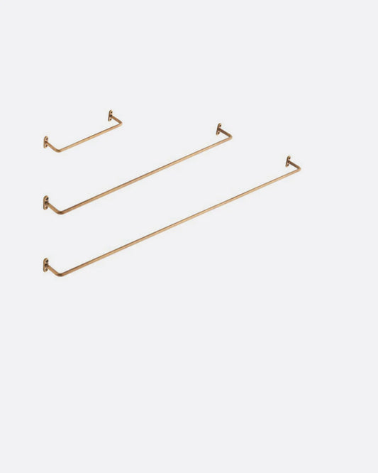 Fog linen work / Brass Towel Bar / Medium