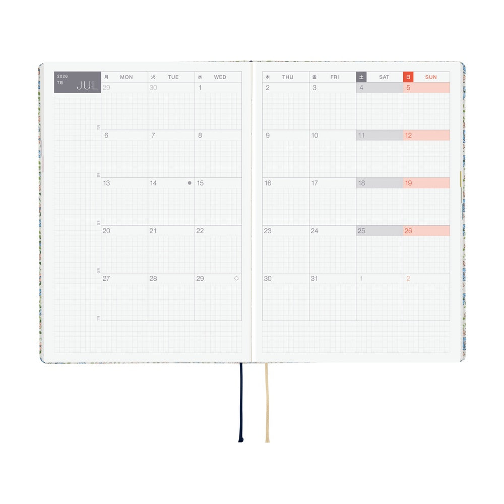 2026 Planner / Hon A5 Liberty Fabrics