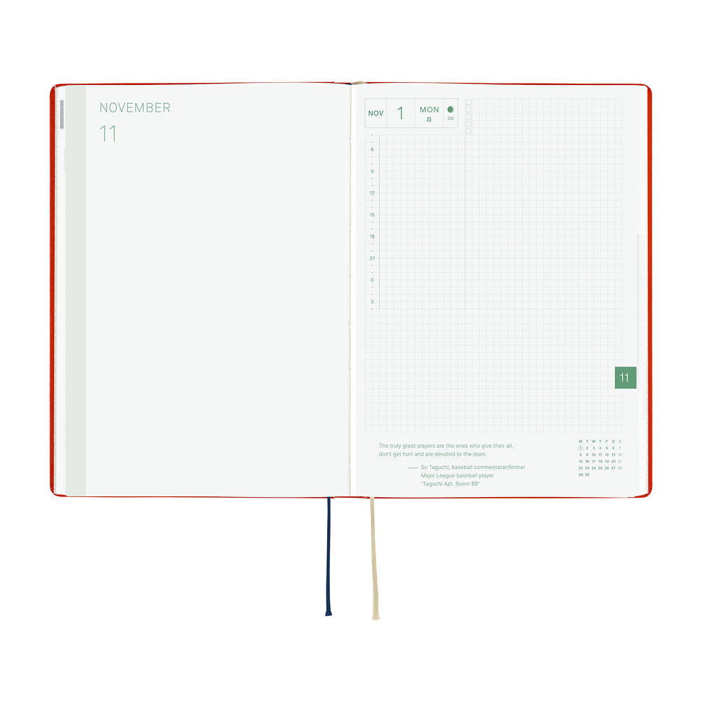 2027 Planner / Hon A6 Yumi Kitagishi