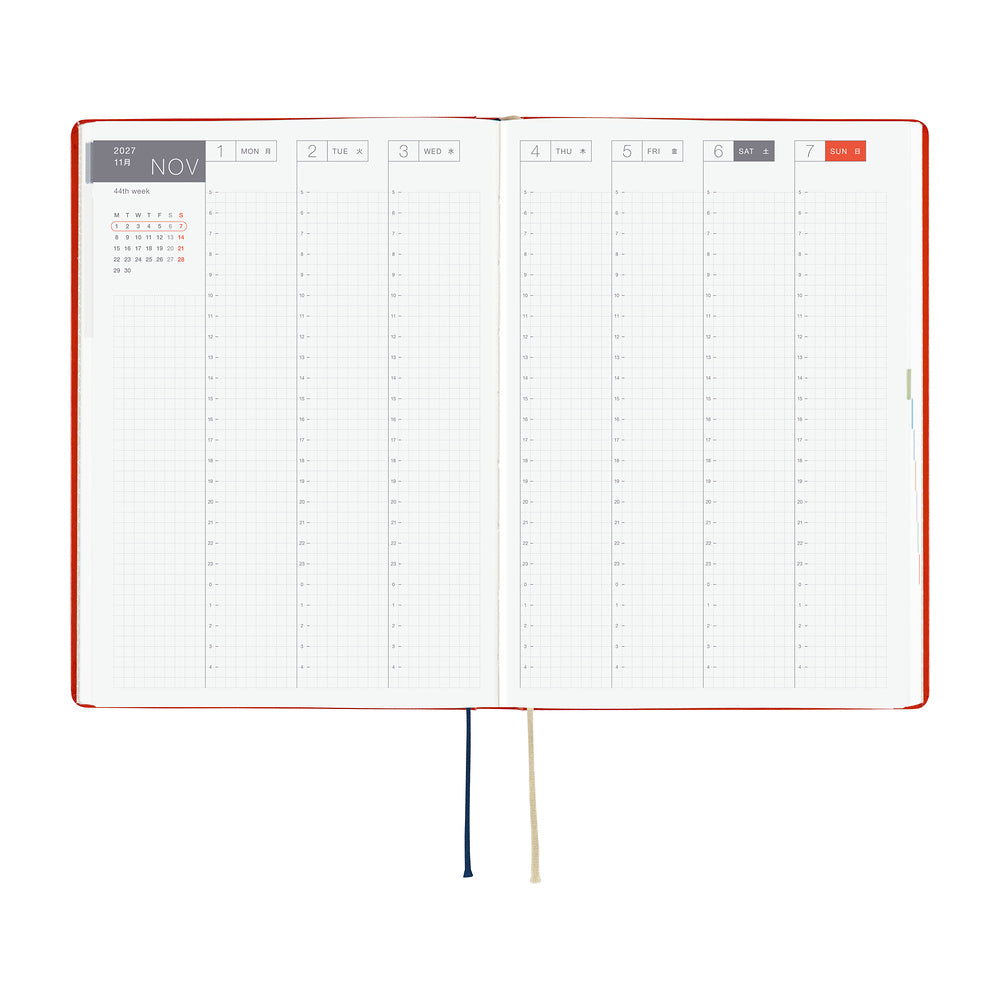 2027 Planner / Hon A5 Yumi Kitagishi