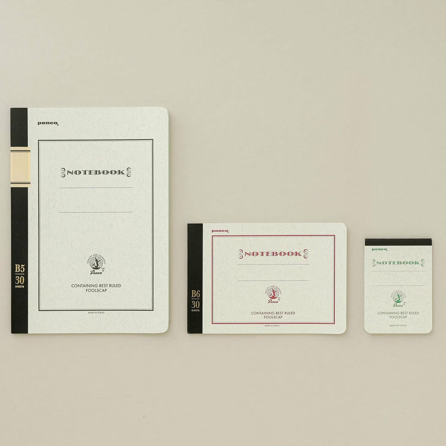 Foolscap Notebook B6