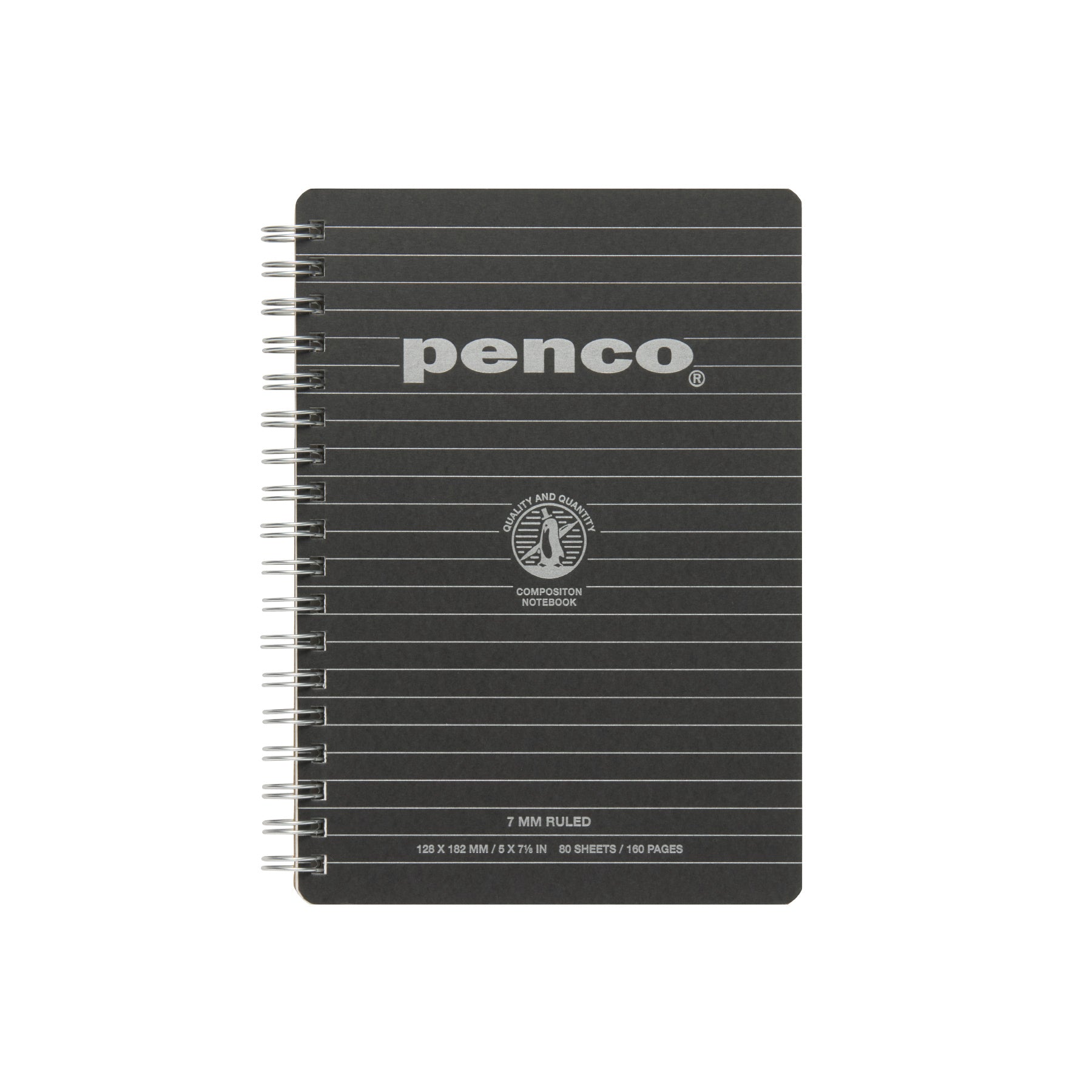 Wirebound Notebook B6 Ruled