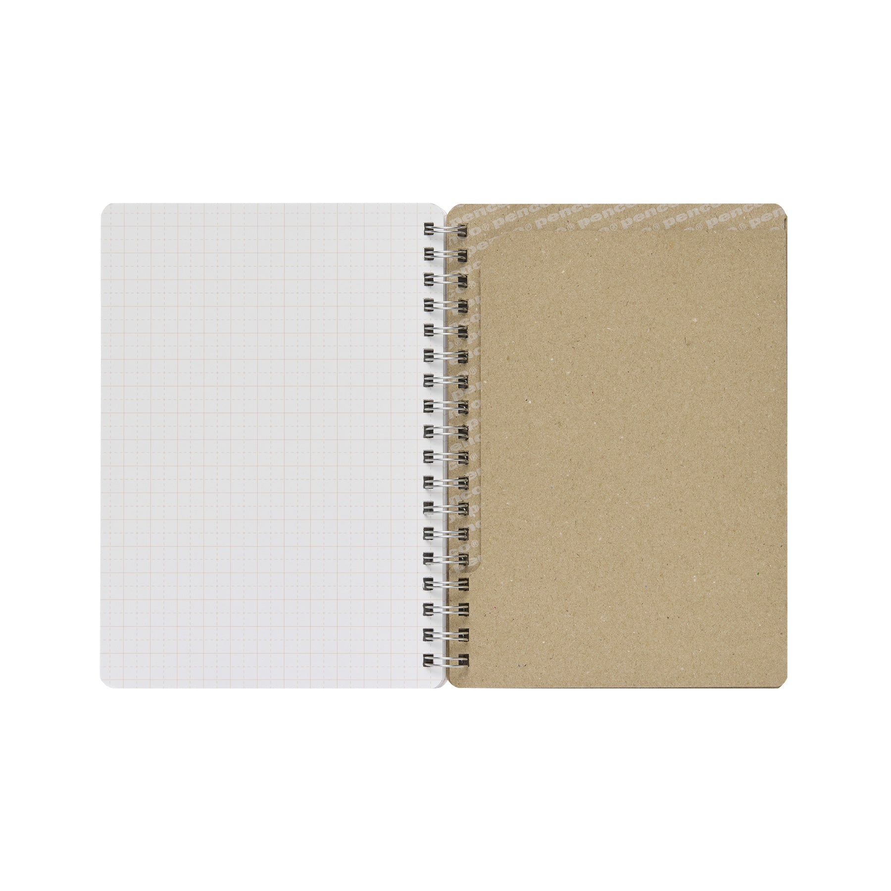 Wirebound Notebook B6 Grid