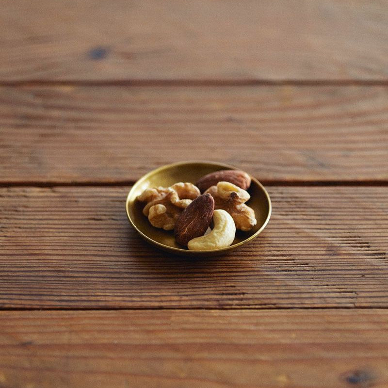 Fog linen work / Brass Plate Round