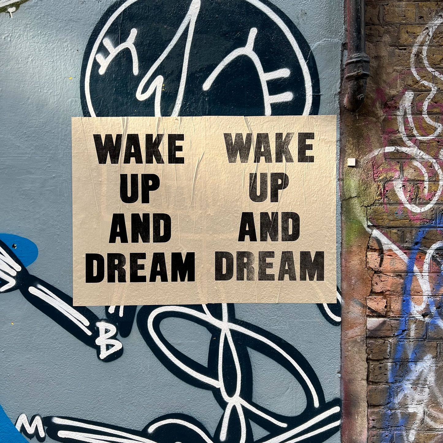 WAKE UP AND DREAM/ Poster