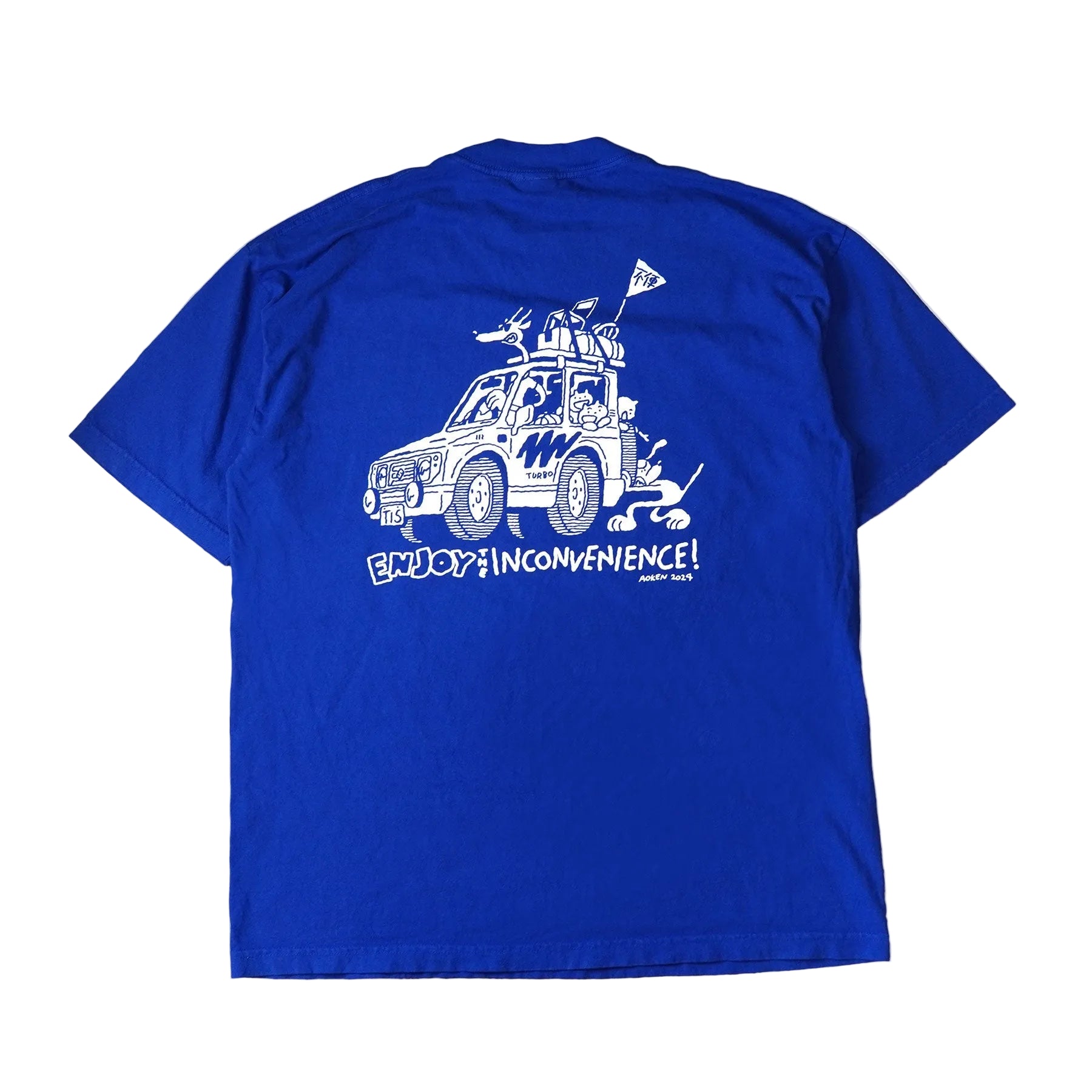 Kengo Aoki Art T-shirt / Blue
