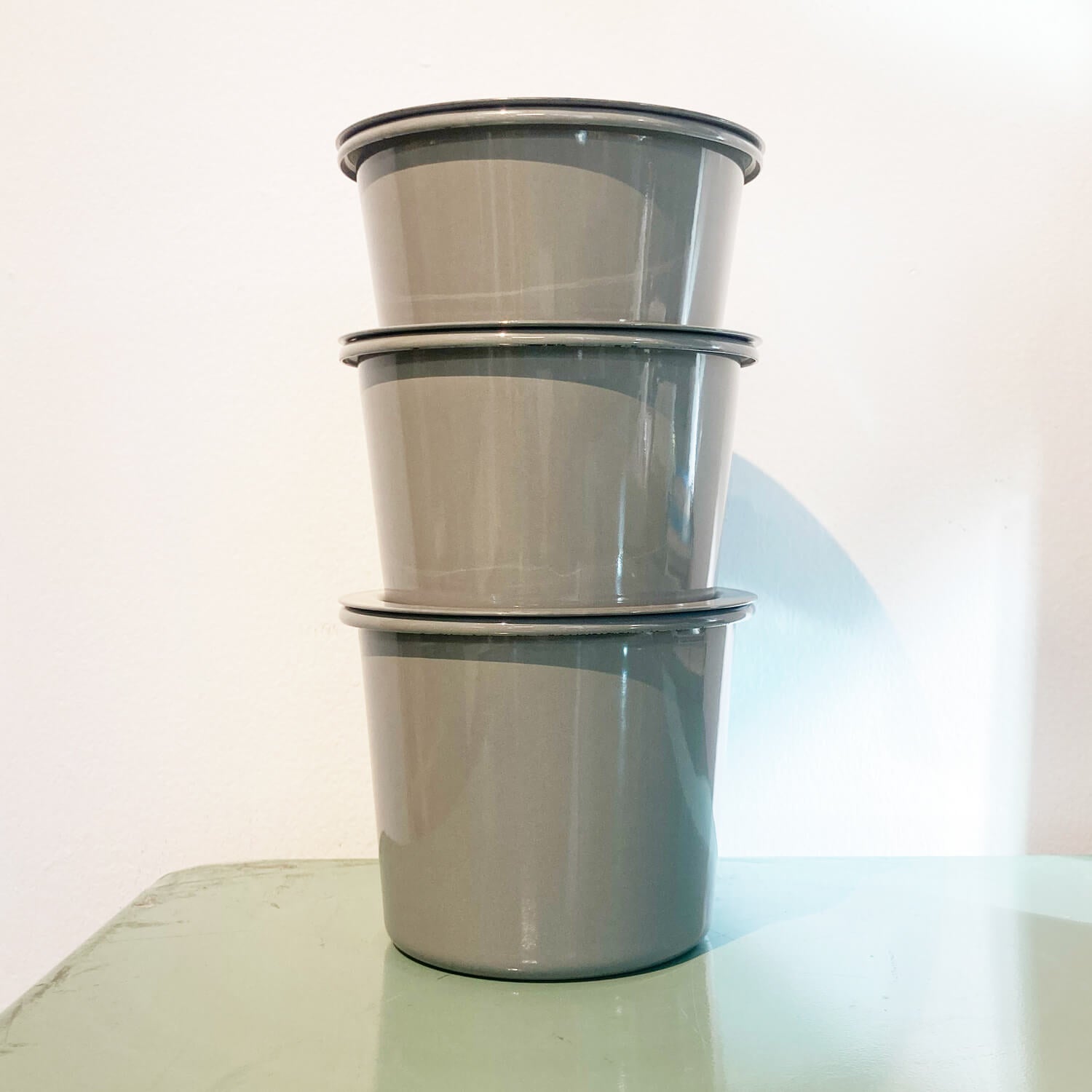 KAICO MARU Enamel Canister M (580ml)