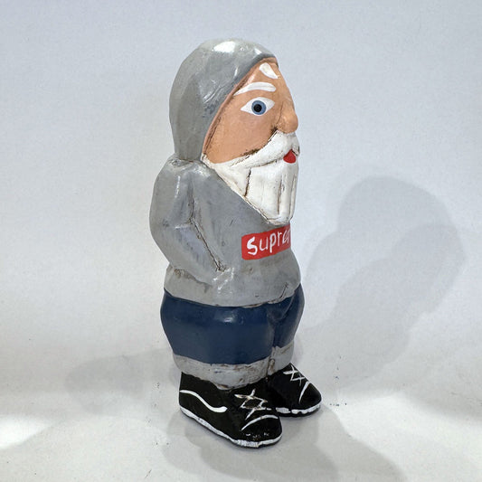 Jogging Santa Gray Hoodie / L