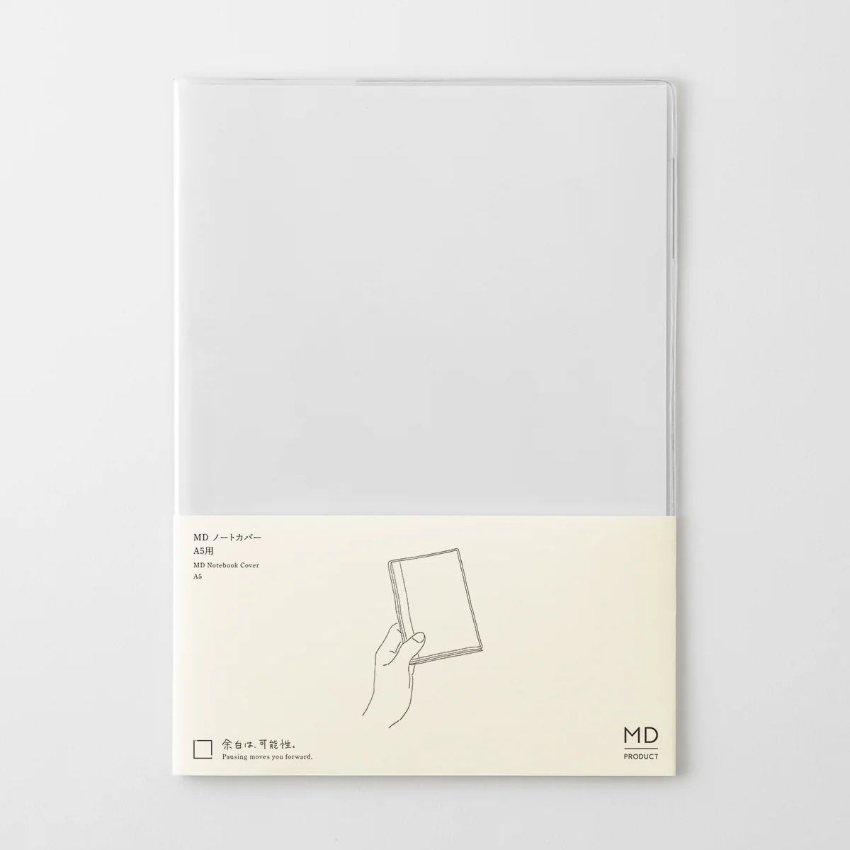 MD Notebook Clear Cover / A5 (MIDORI)