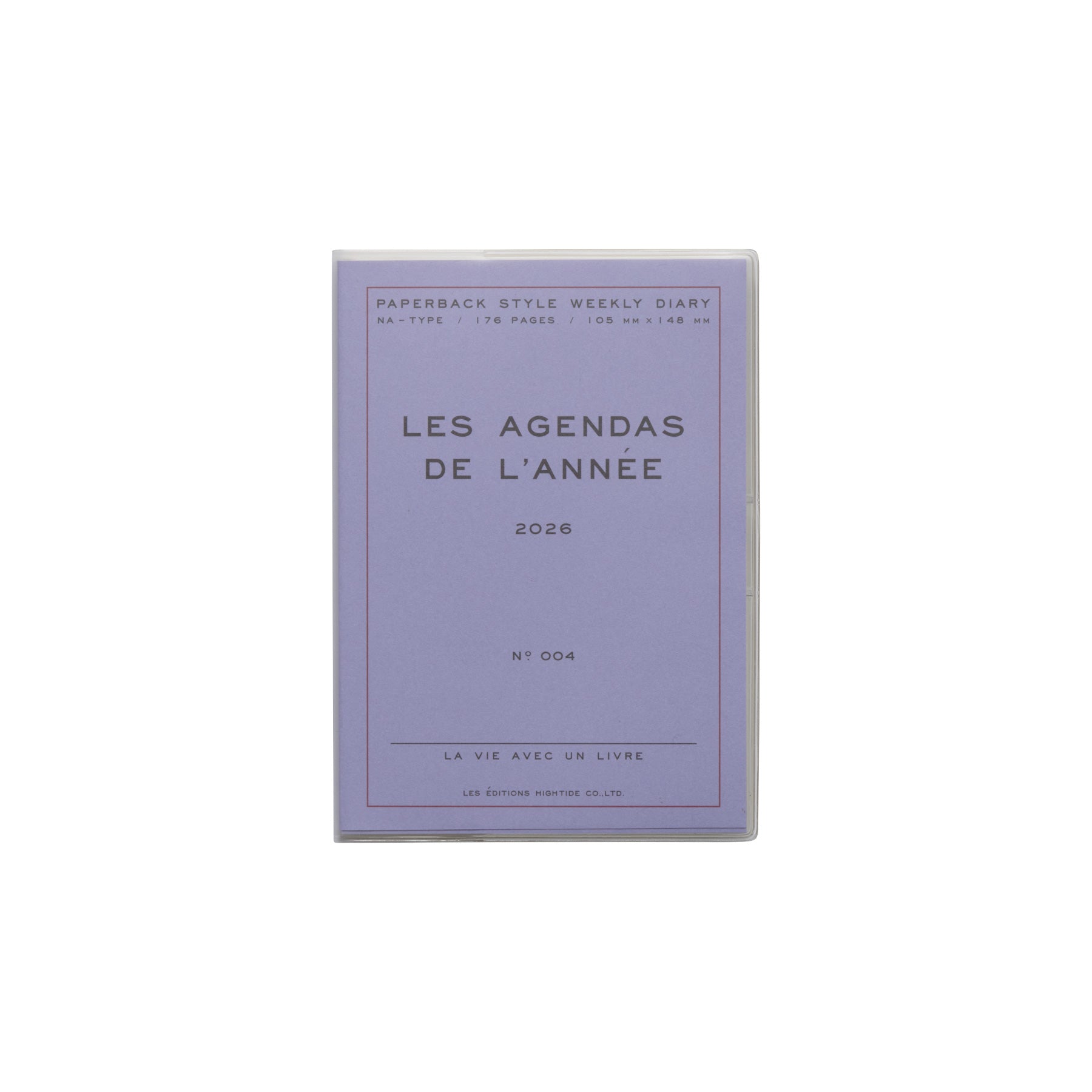 2026 Weekly Planner Poche A6
