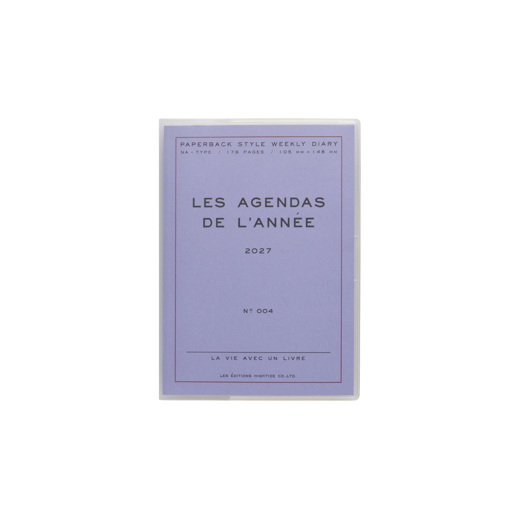 2027 Weekly Planner Poche A6