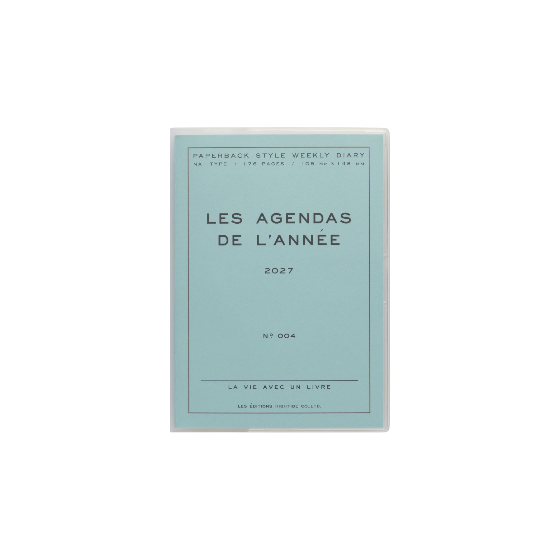 2027 Weekly Planner Poche A6