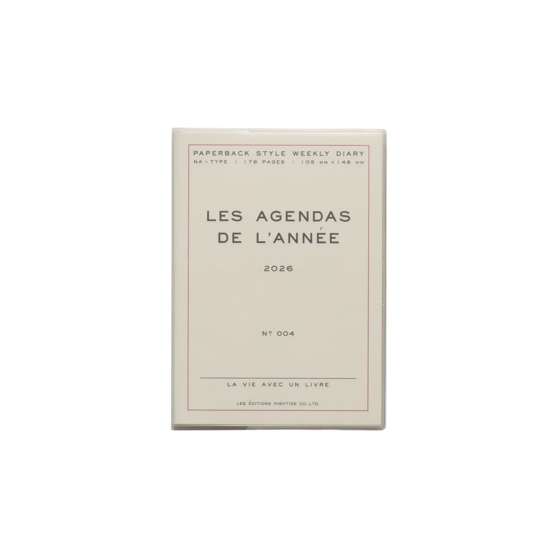 2026 Weekly Planner Poche A6