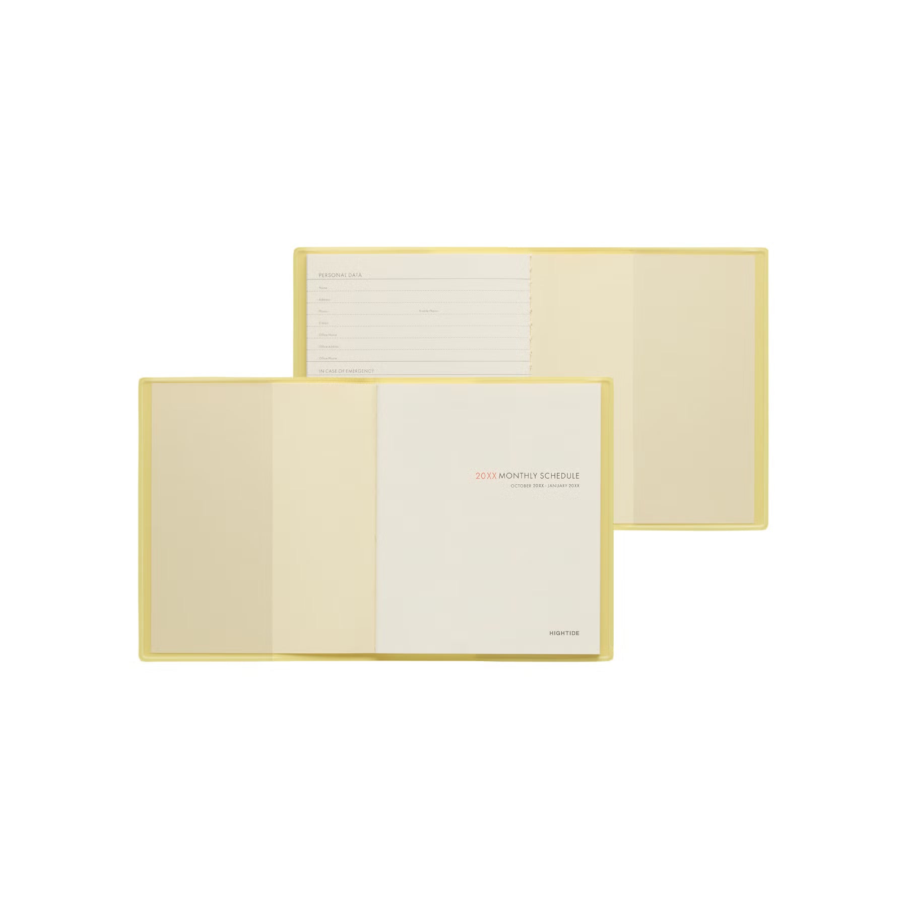 2027 Monthly Planner Egg Toast Square
