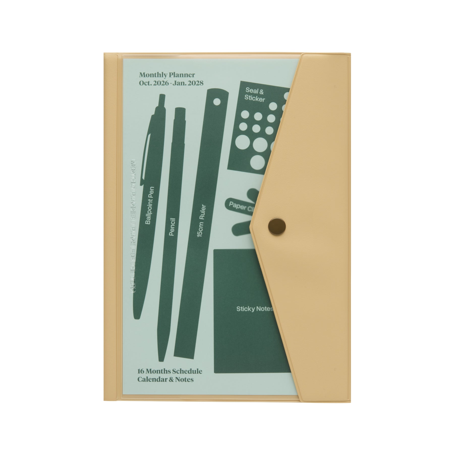2027 Monthly Planner Fugen A5