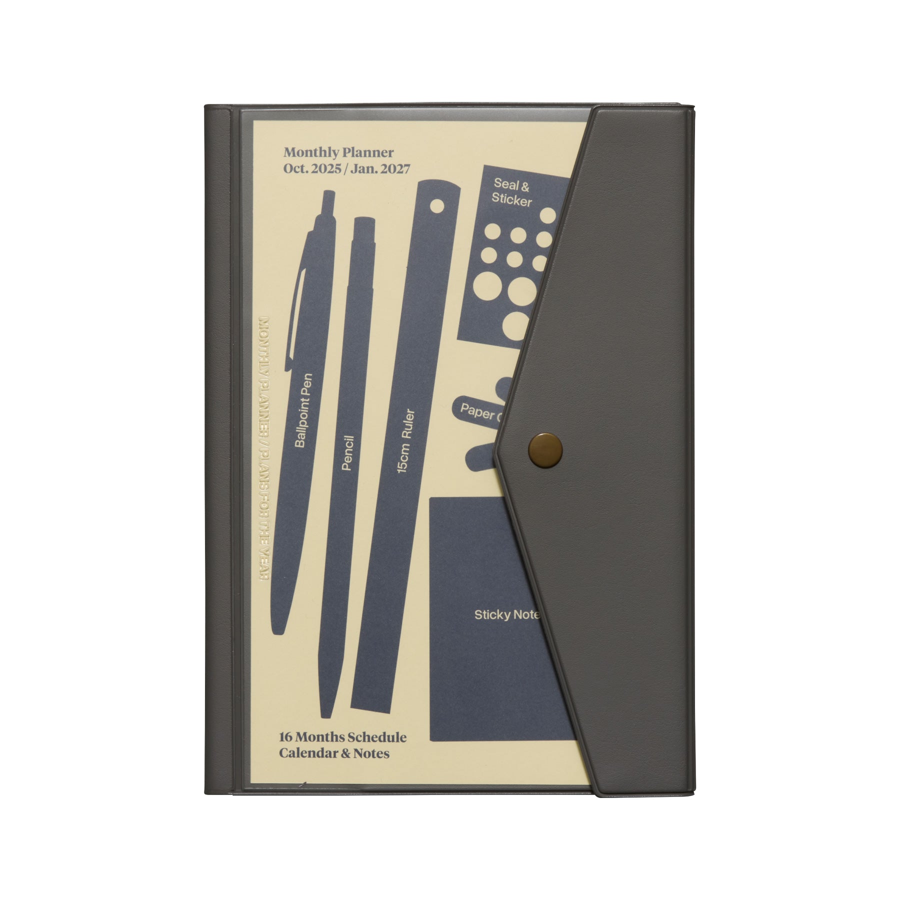 2026 Monthly Planner Fugen A5