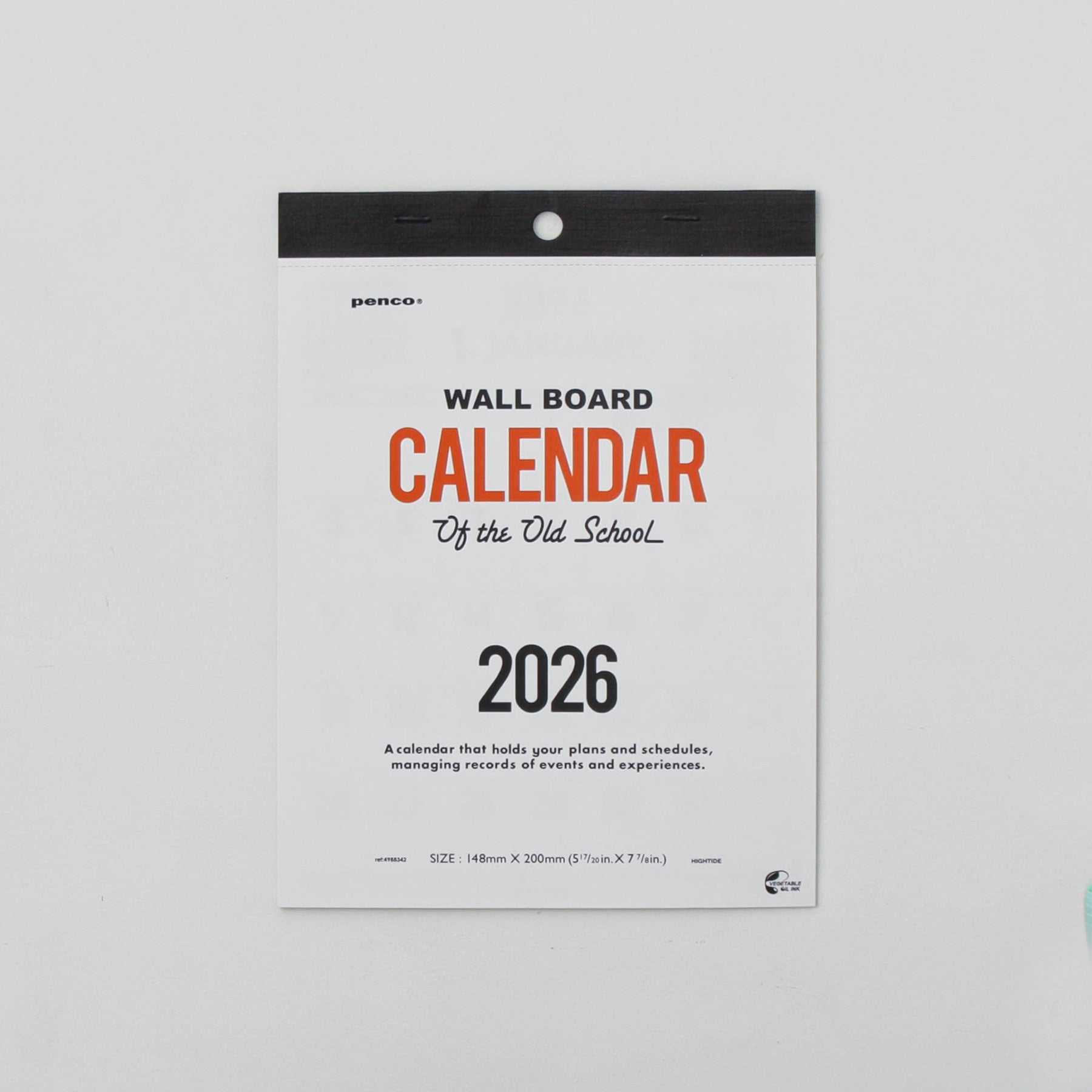 2026 Wall Calendar / A4