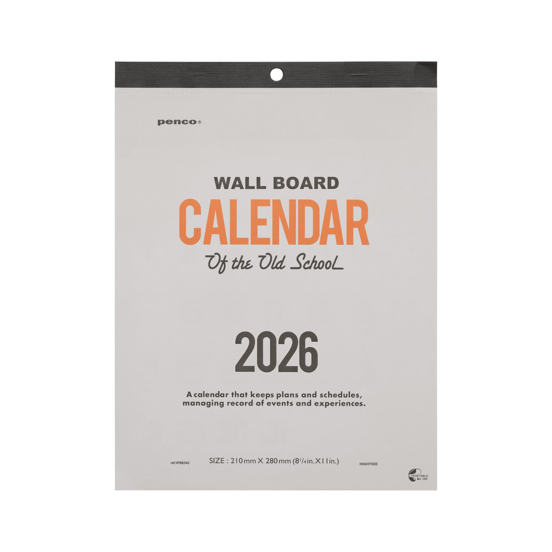 2026 Wall Calendar / A4
