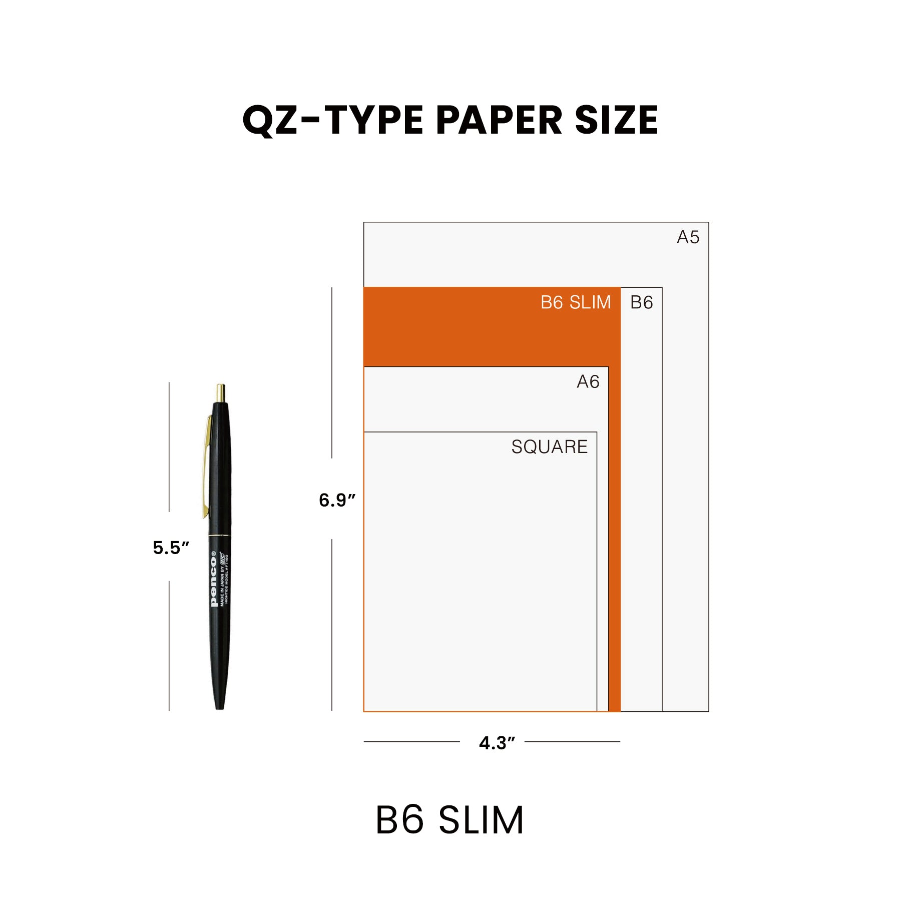 2027 Weekly Planner Shade B6 Slim Vertical