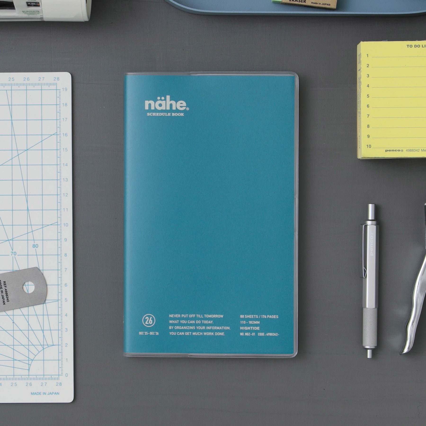 2026 Weekly Planner Nahe B6 Slim Vertical