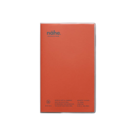 2026 Weekly Planner Nähe B6 Slim Vertical