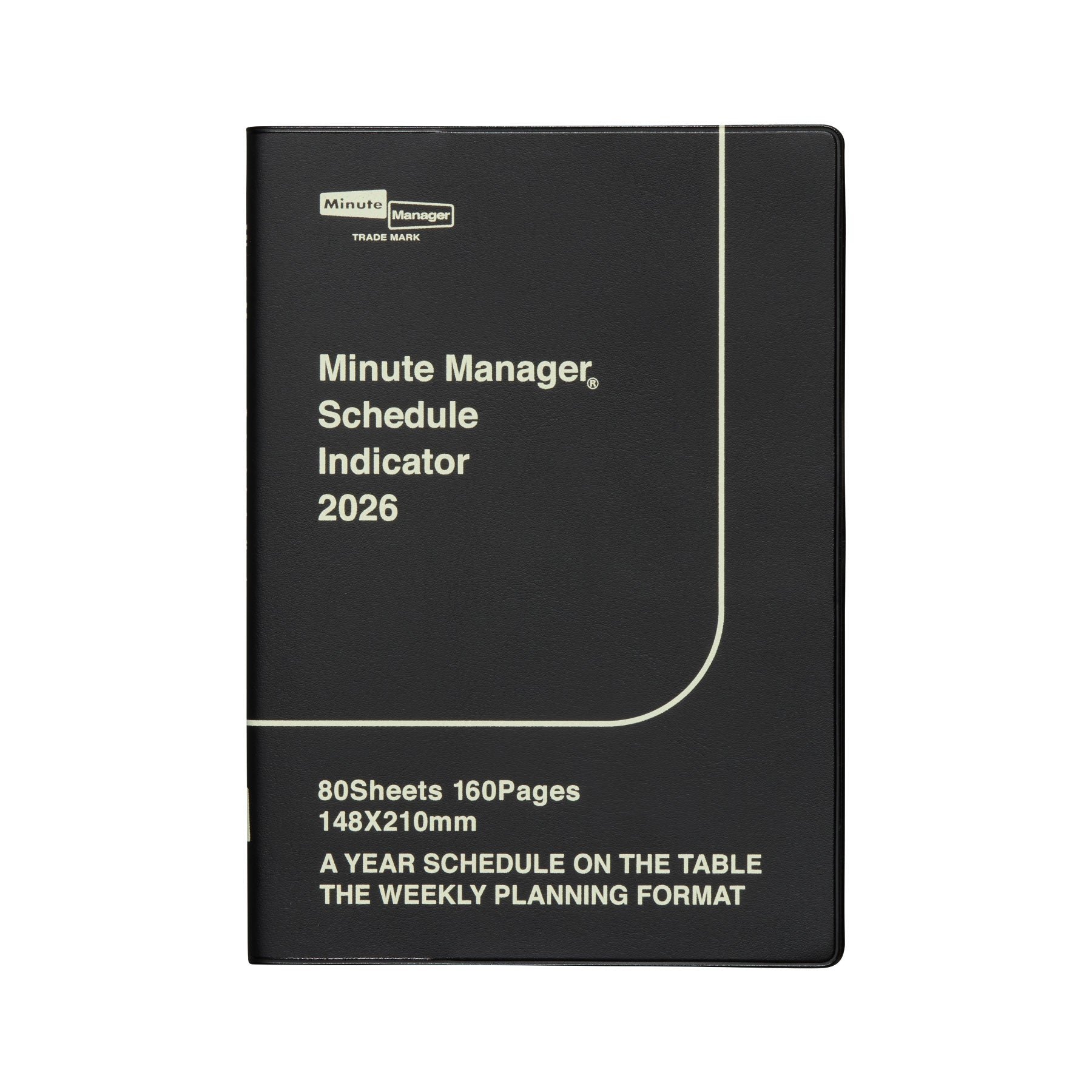 2026 Weekly Planner Minute Manager A5 LEFT
