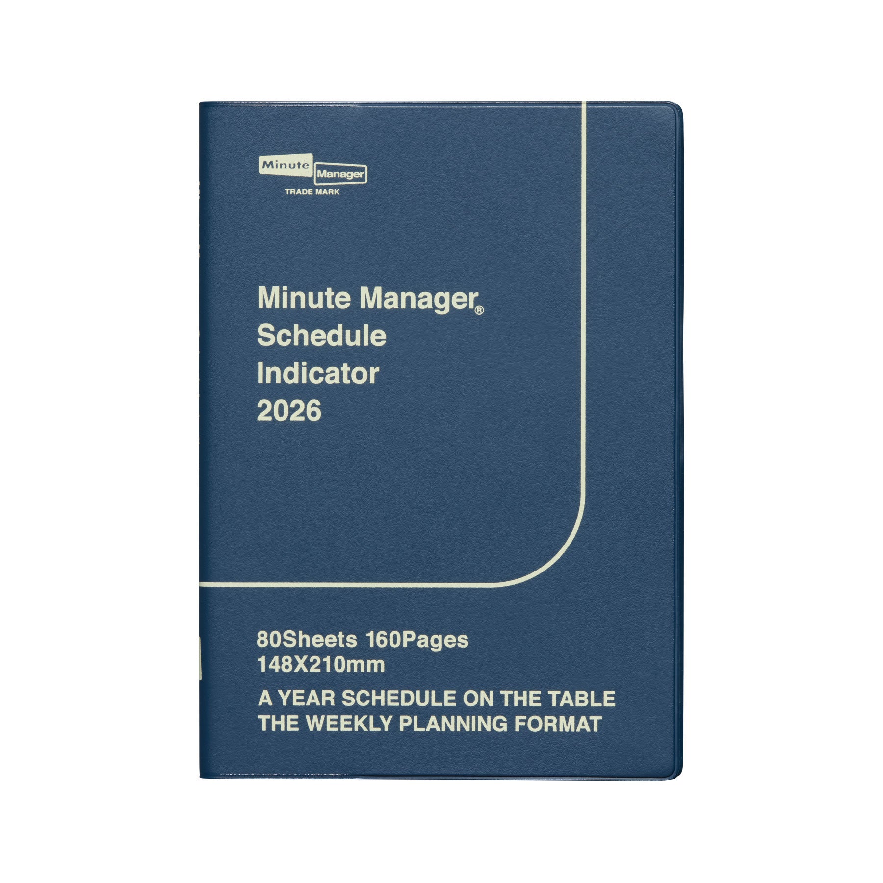 2026 Weekly Planner Minute Manager A5 LEFT