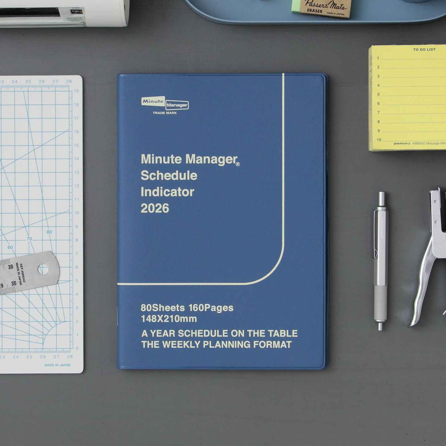 2026 Weekly Planner Minute Manager A5 LEFT