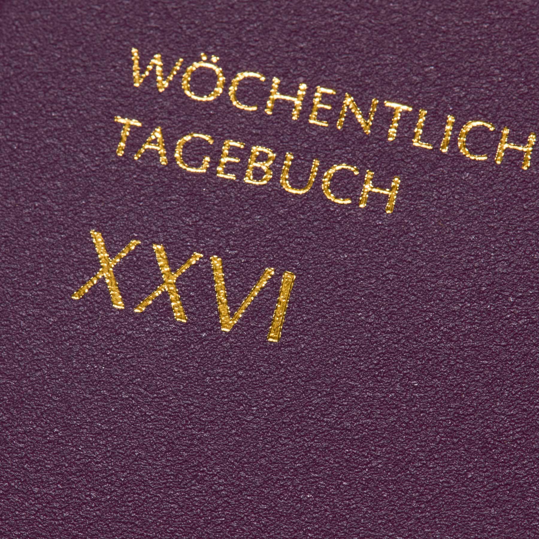 2026 Weekly Planner Worter B6