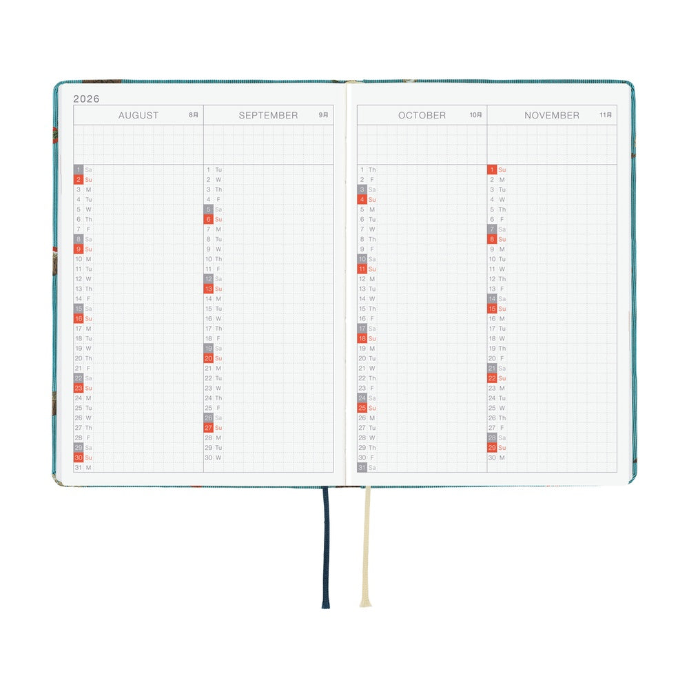 2026 Planner / Hon A6 Bow & Tie