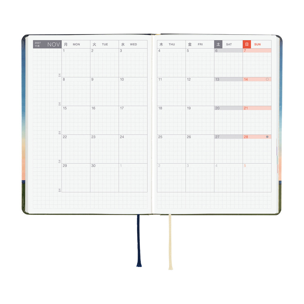 2027 Planner / Hon A6 Hiroko Kubota