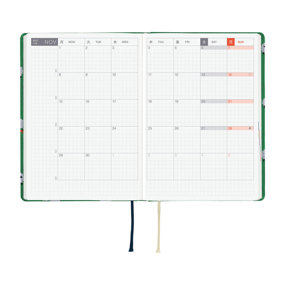 2027 Planner / Hon A6 Bow & Tie