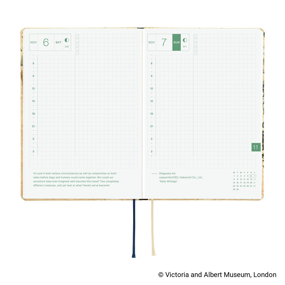 2027 Planner / Hon A6 V&A Series / Vine