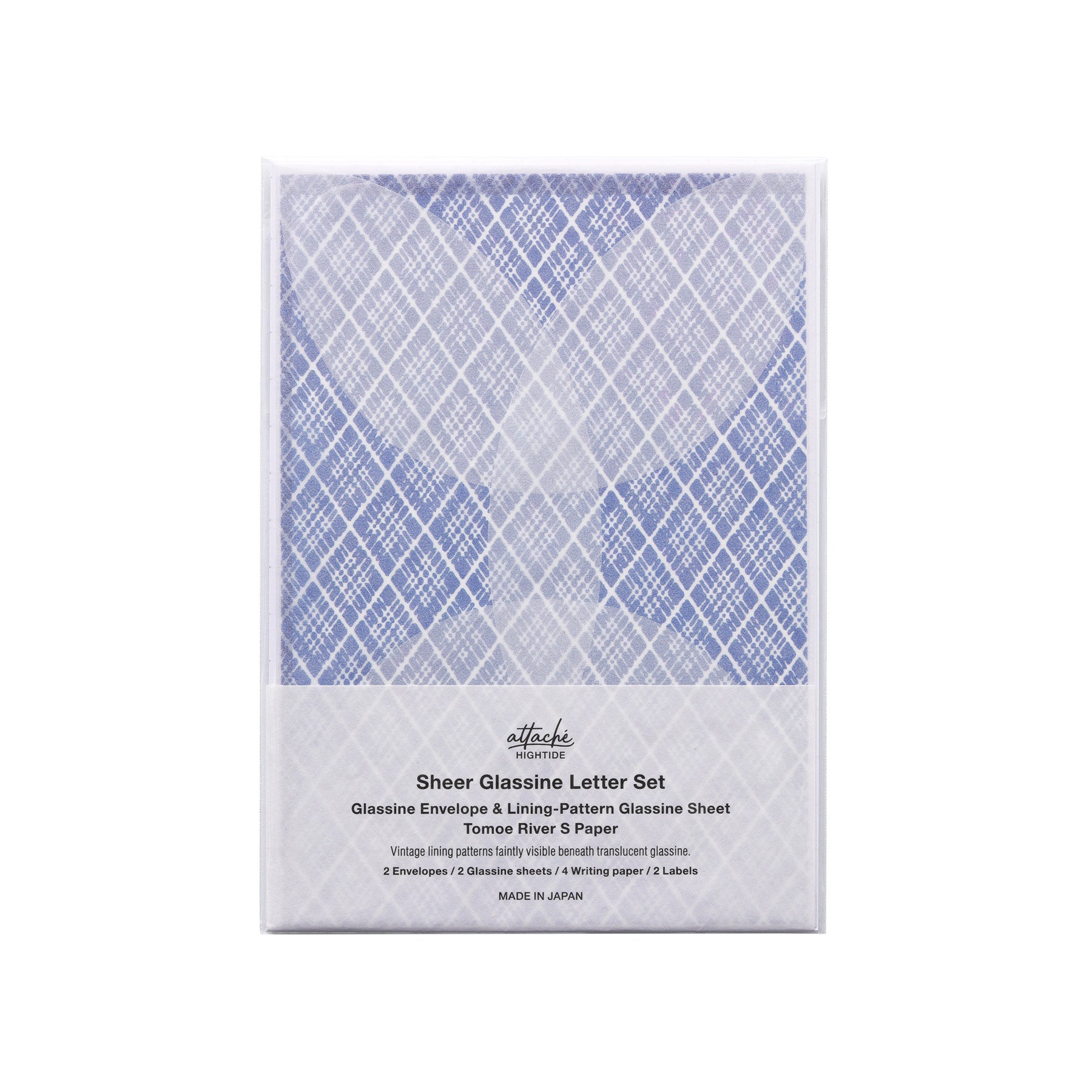 Sheer Glassine Letter Set