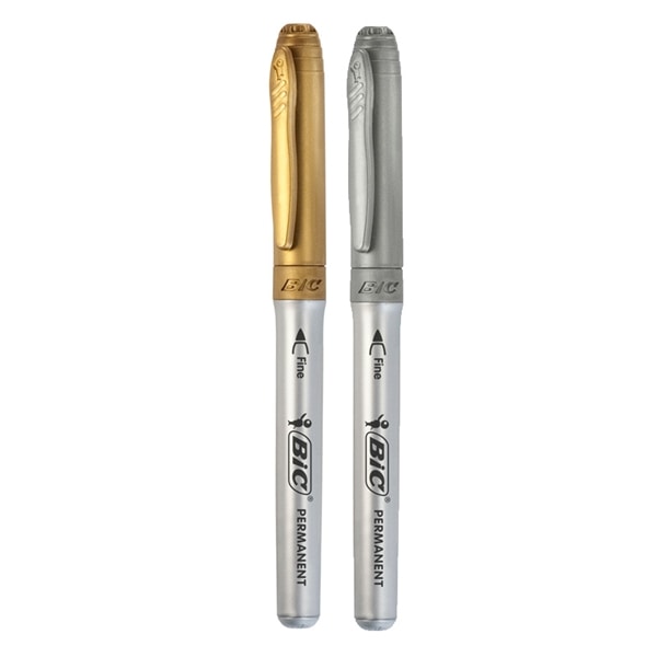 BiC Permanent Marker / Metalic Color