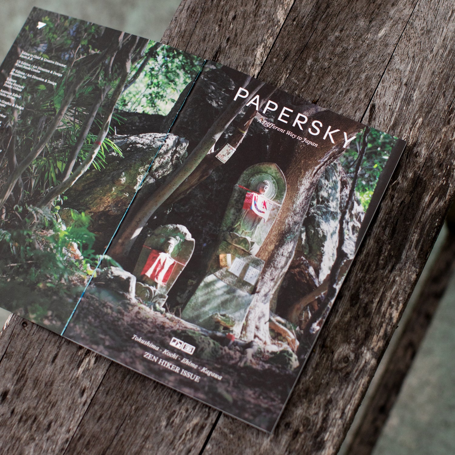 PAPERSKY U.S. Edition #001 / Shikoku Zen Hiker Issue