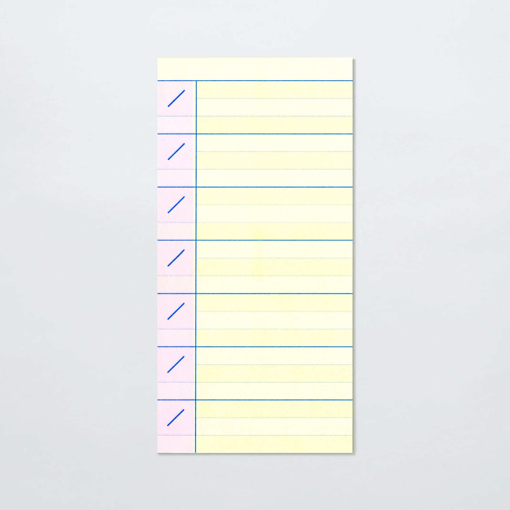 Martin Weekly Memo Pad / Papier Labo.