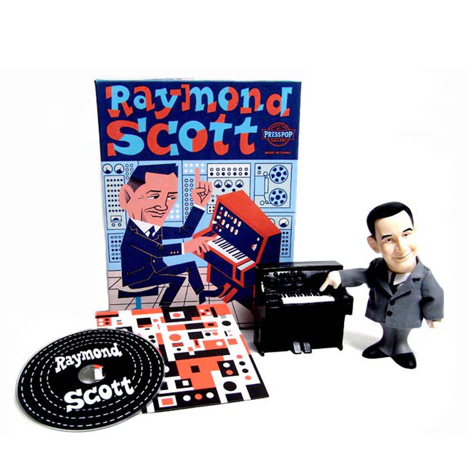Raymond Scott Figurine + CD Set