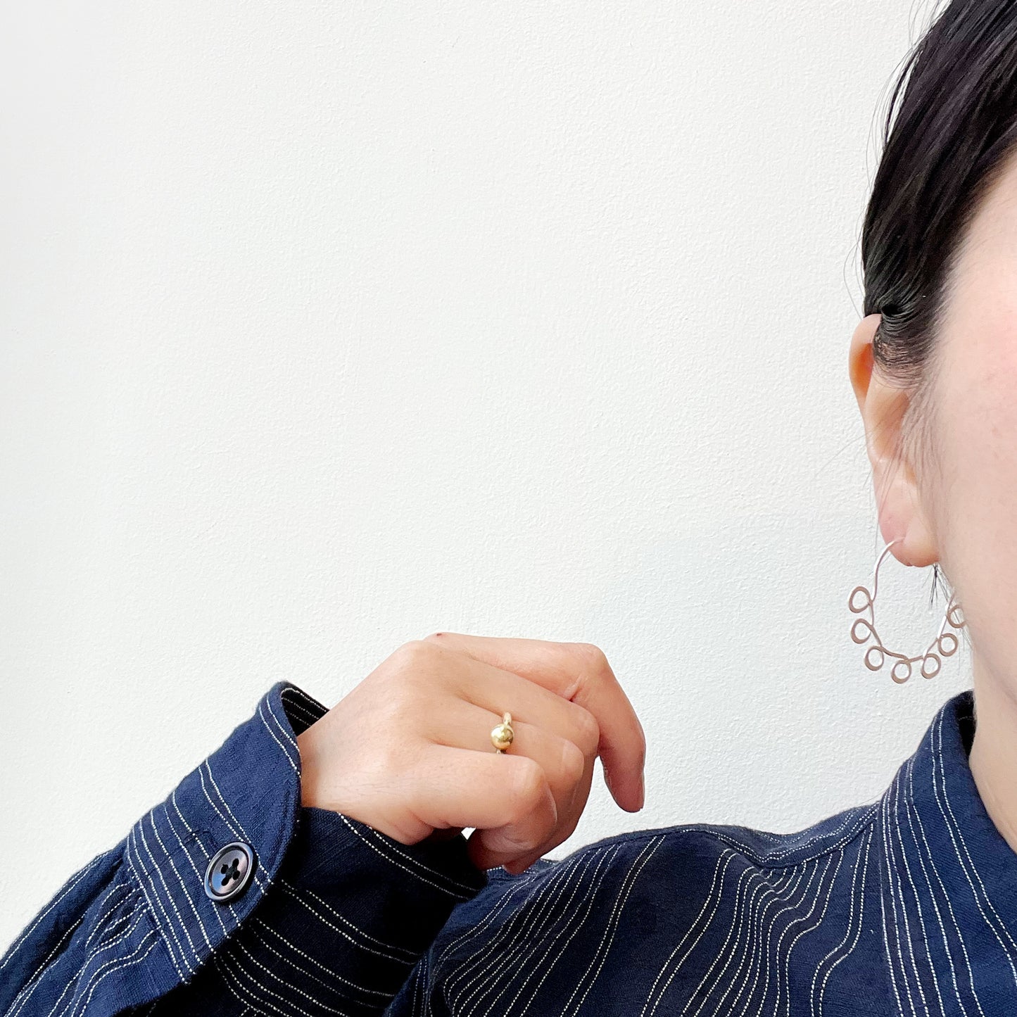 Mini Loop Earrings / Large