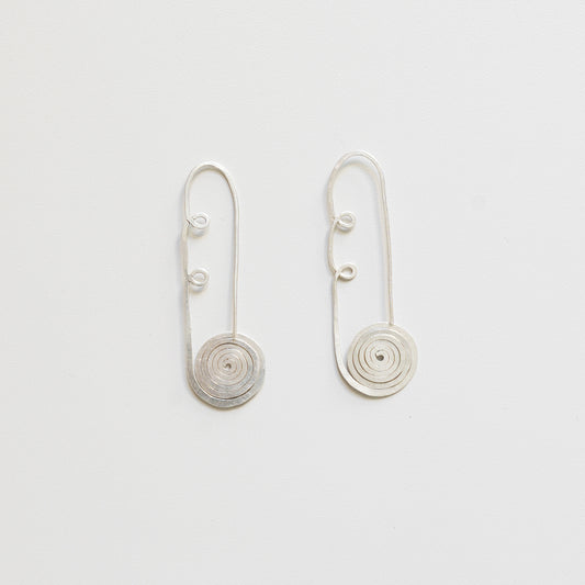 Spiral Drop Earrings