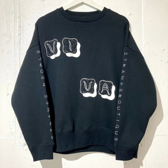 VIVA Strange Logo Loose-Fit Sweatshirt | $130.00
